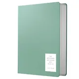 Записная книжка А6+ 136л кл. "NUANCES. Эвкалипт" 7БЦ, иск.кожа, нашивка, скругл.углы, ляссе