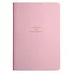 Тетрадь 40л кл. "Block", розовый, скрепка, карт.обл., микротекстурирование, ламинация - 0