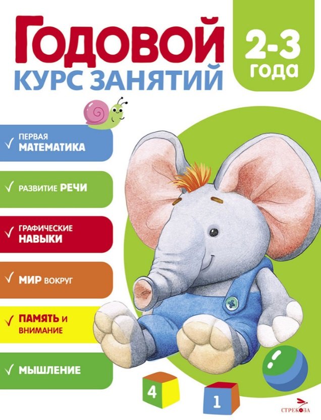 

Годовой курс занятий. 2-3 года