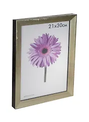 Фоторамка пластик 21*30 "Aida" серебро с патиной, 100 рамок