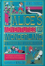 Alice`s adventures in Wonderland & Through the looking glass (Lewis Carroll) Приключения Алисы в стране чудес и зазеркалье /Книги на английском языке