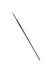 Кисть художественная Манеж, синтетика упругая, плоскоовальная, длинная ручка №1, Гамма