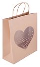Пакет А4 28*32*12 "Craft heart" жен., бум.мат.