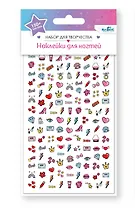 Набор детских наклеек для ногтей. Дерзкие