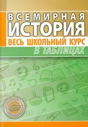 Всемирная история. Весь школьный курс в таблицах