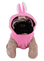 Игрушка мягкая Мопс в одежде, в ассортименте, 20 см