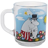 Кружка Moomin/Муми-тролли (стекло) (200мл) - 0