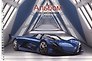Альбом для рисования «Спортивный автомобиль» Listoff А4, 40 листов, спираль