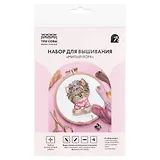 Набор для вышивания крестиком ТРИ СОВЫ "Милый Йорк", 13х9см