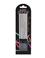 Набор свечей для торта Silver (серебро) (6шт) (15см) (12-7color-candle_12)
