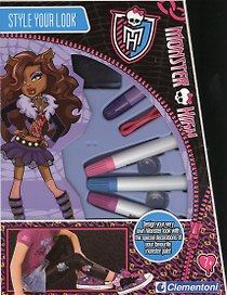 Clementoni Набор для творч. Monster High Будь стильным (61170) (7+) (коробка)