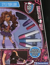 Clementoni Набор для творч. Monster High Будь стильным (61170) (7+) (коробка)