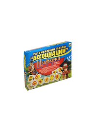 Пазлы развивающие Ассоциации-4 Циферки (06464) (3-6 лет) (коробка)