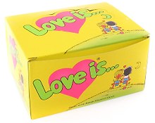 Жевательная резинка Love is/Лав из... Кокос/Ананас в асс.""