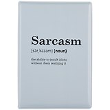 Обложка для паспорта Sarcasm (словарь) (ПВХ бокс)