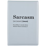 Обложка для паспорта Sarcasm (словарь) (ПВХ бокс)
