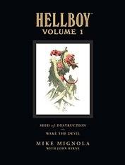Hellboy Library Volume 1: Seed of Destruction and Wake the Devil Хеллбой Том 1: Семя разрушения и Пробуждение дьявола / Книги на английском языке