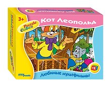 Кубики, Step, Кот Леопольд, 12 штук