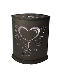Лайткрытка овальная Котик (OTK12) (16,5х12,5х5,5)