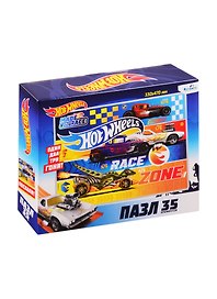 Пазл «Hot Wheels» 35 элементов, Origami