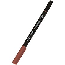 Фломастер Aqua Brush Duo двухсторонний, 2мм. Ван Дик коричневый