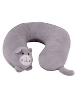Подголовник Котик (текстиль) (30 см) в ассортименте (12-00804-CX-1248)