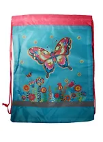Мешок для сменной обуви "Радужная бабочка" 48*36см, полиэстер, Феникс
