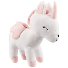 Игрушка-подушка Пегас (белый с розовым) (34см) (KW178-000051)