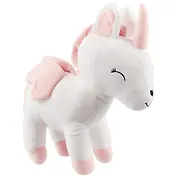 Игрушка-подушка Пегас (белый с розовым) (34см) (KW178-000051)