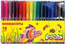 Фломастеры «Каляка» Каляка -Маляка, 18 цветов
