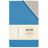 Недатированный ежедневник «Daily mix», синий, 136 листов, А5