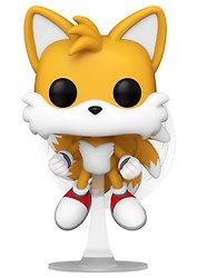 Фигурка Funko POP! Games Sonic the Hedgehog Tails (Flying) w/(FL) Chase SS (Exc) (978) (Fun82617)