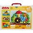 Мозаика для самых маленьких BABY TOYS Трактор d2,5/7 цв. /107 эл - 1