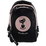 Рюкзак "Мур-Мяу" 2отд., 40*26*19см, полиэстер, светоотраж.эл-ты, 3 кармана