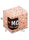 Кружка E=MC (Energy=milk*coffee) (керамика) (330мл) (коробка) - 1
