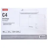 Конверт С4 (229*324) 25 штук 90г, "Кому-Куда", Hatber