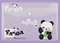 Папка-конверт А4 на кнопке "Panda", ассорти  - 1