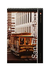 Блокнот А4 40л кл. "Города" карт.обл., гребень, ассорти, Альт