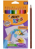 Карандаши цветные Bic, акварельные 12 цветов