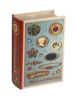 Шкатулка-книга сейф МДФ Украшения (39520) (17х11х5)