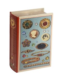 Шкатулка-книга сейф МДФ Украшения (39520) (17х11х5)