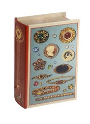 Шкатулка-книга сейф МДФ Украшения (39520) (17х11х5)