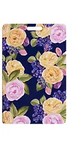 Чехол для карточек Пионы на синем фоне (ДК2017-113)
