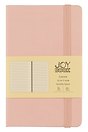 Записная книжка А6- 96л лин. "JOY BOOK. Сахарная вата" 7БЦ, иск.кожа, тонир.форзац, тонир.блок, скругл.углы, сшит.блок, ляссе, резинка, карман на задн.форзаце
