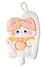 Полотенце Котик бежевый (флис) (25х18) (12-towel-202508-6) - 1