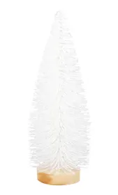 Новогоднее украшение Елка (серебряная) (19см) (12-09270-N47)