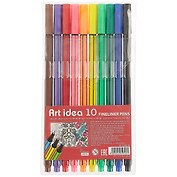 Ручки капиллярные Art idea, 10 цветов 0,5 мм