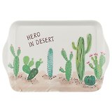 Мини-поднос Кактусы Hero in desert (21*14см) (пластик)