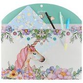 Папка -конверт «Magical Unicorn» А4 на кнопке - 1
