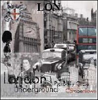 Наб. салф. для декупажа Англ. стиль-серый (LON/3278) (2шт) (упаковка)
